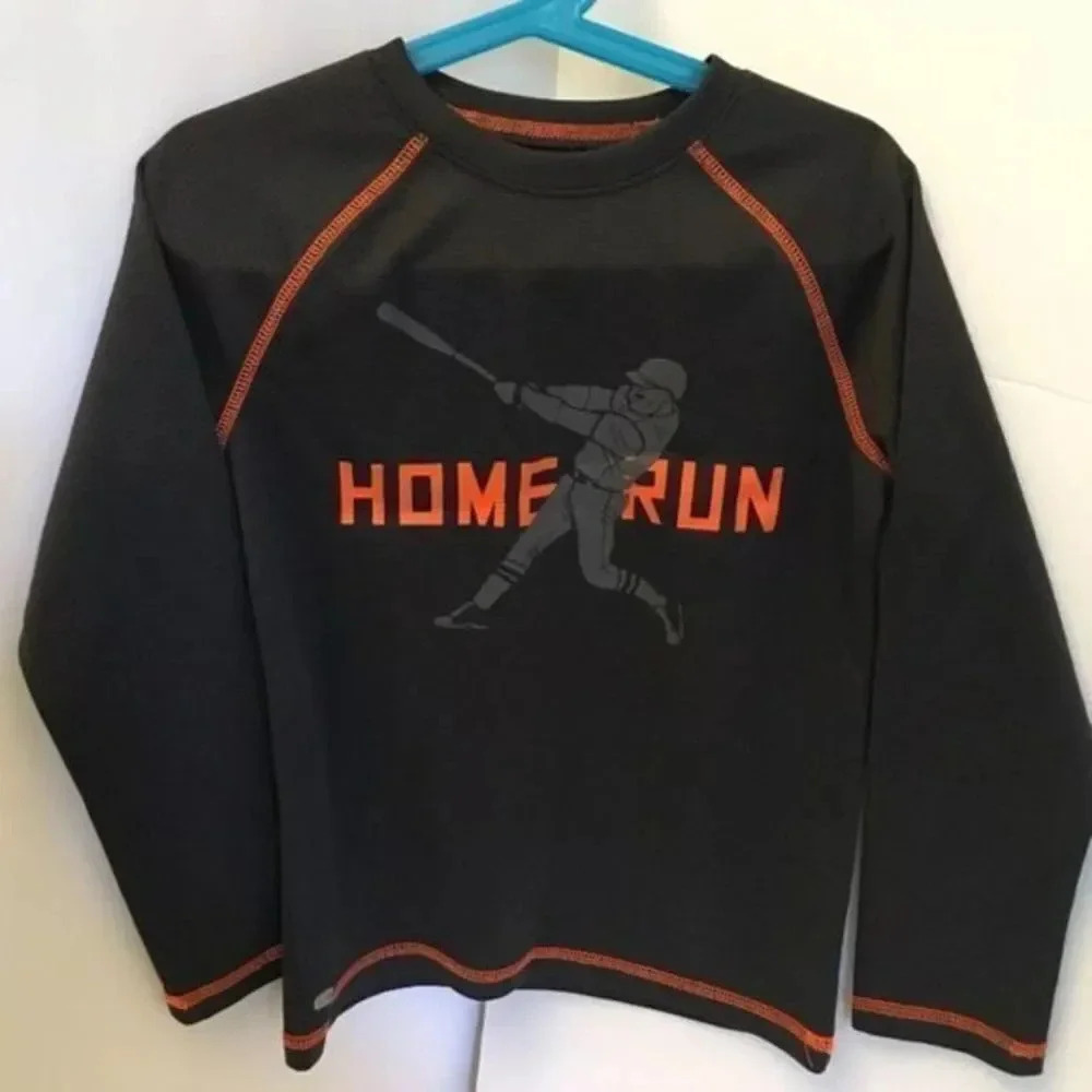 Baseball Themed LS Jumping Bean Shirt 5/6‎ Medium​​​
